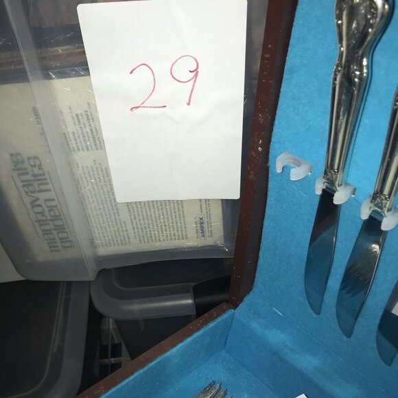 VTG Service for 8 Silver Plate Flatware Rogers Bros 48 Pieces In Original Box - Picture 13 of 13